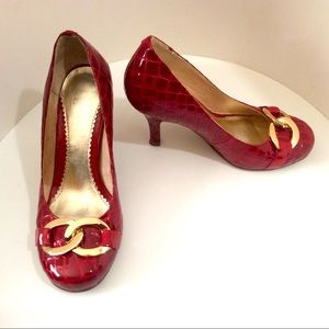 Bravo Browns leather heels